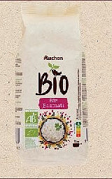 Riz basmati bio Auchan