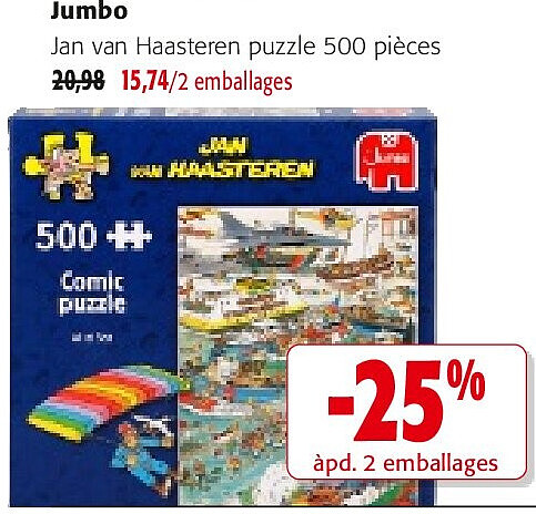 Jumbo Jan van Haasteren puzzle 500 pièces