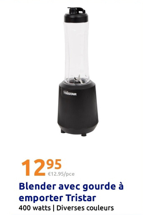 Blender avec gourde à emporter Tristar