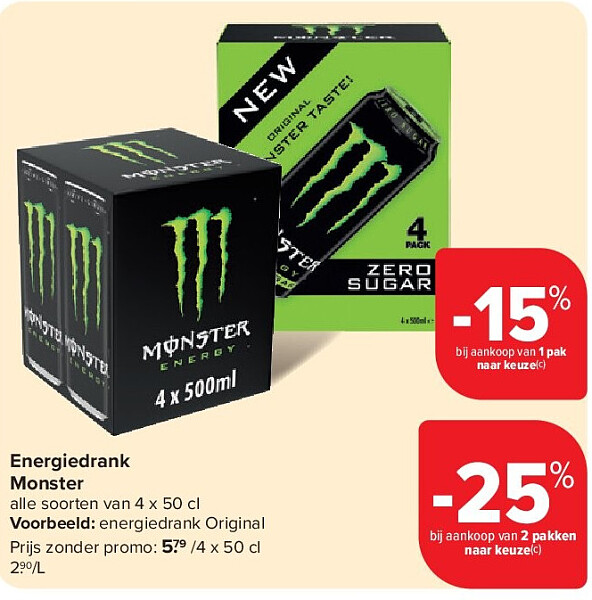 Energiedrank Monster