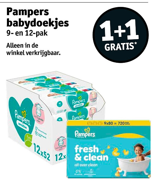 Pampers babydoekjes