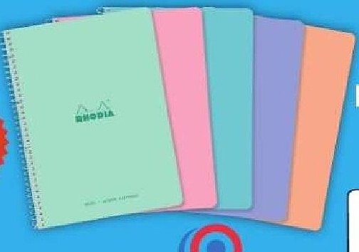 Cahier à spirales