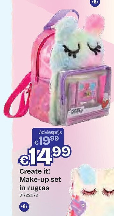 Create it! Make-up set in rugtas