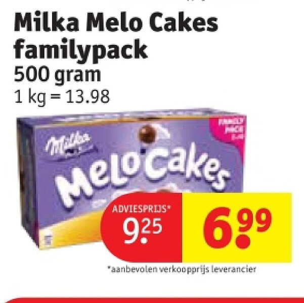 Milka Melo Cakes familypack
