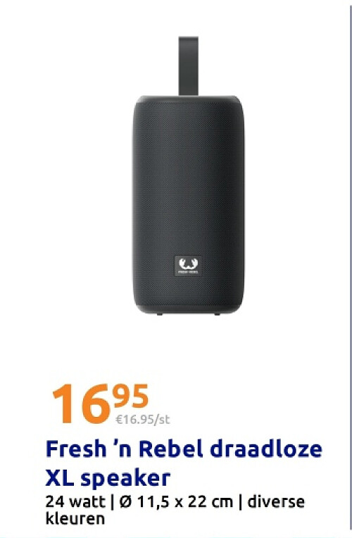 Fresh 'n Rebel draadloze XL speaker