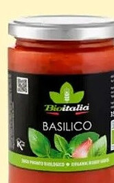 Bioitalia pastasaus met basilicum