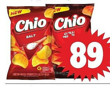 Chio chips Salt of chilli pepper 150 g