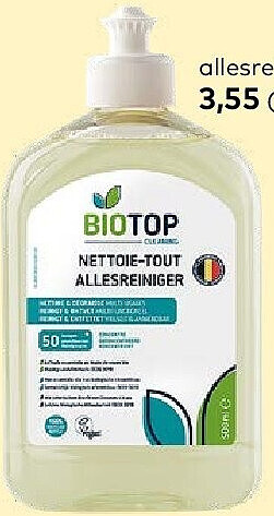 Biotop allesreiniger of ruitenreiniger, 500 ml
