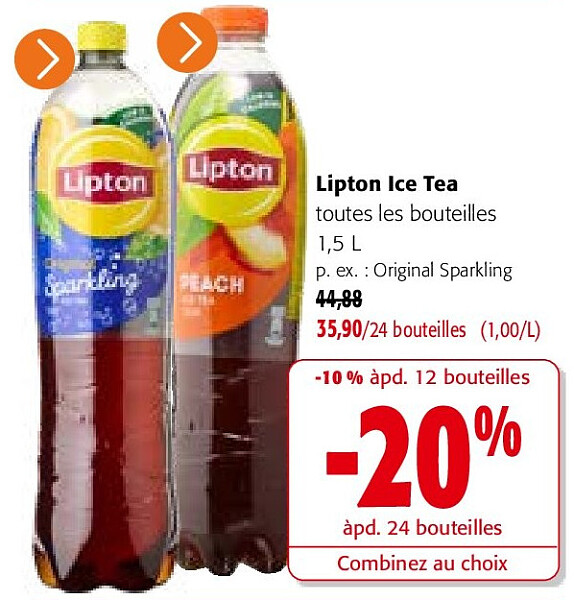Lipton Ice Tea Original Sparkling