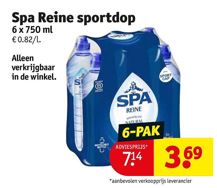 Spa Reine sportdop