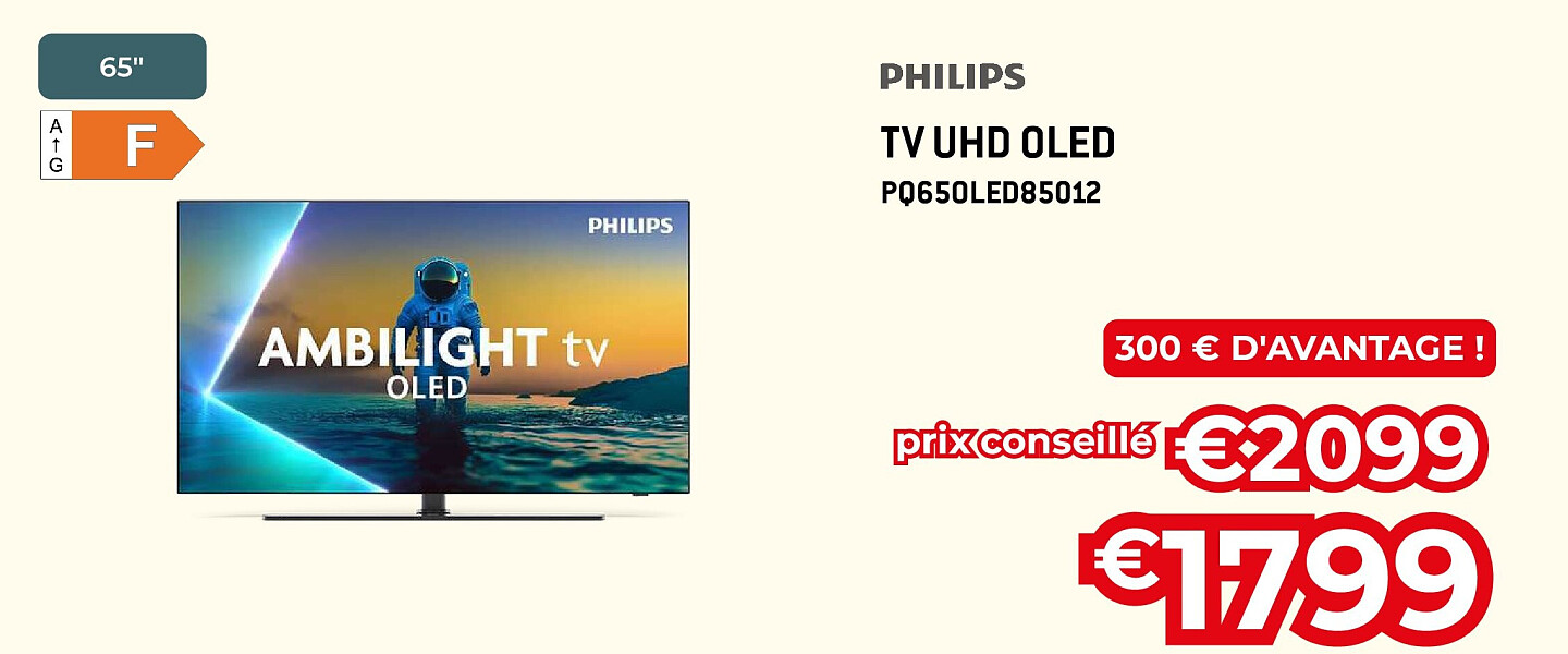 TV UHD OLED PQ65OLED85012
