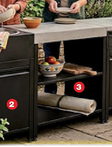 BUITENKEUKEN MODULE REK