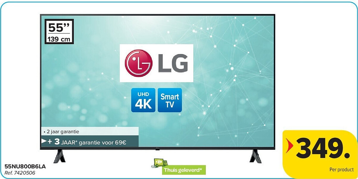 LG 55NU800B6LA 4K TV