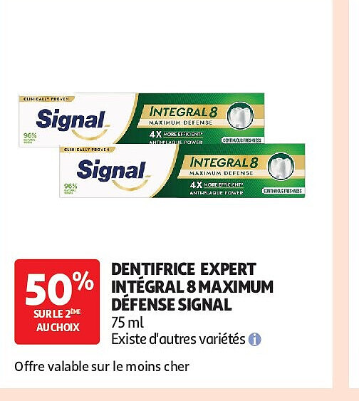 DENTIFRICE EXPERT INTÉGRAL 8 MAXIMUM DÉFENSE