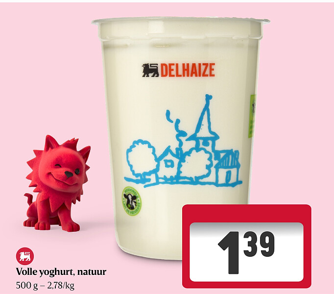 Volle yoghurt, natuur