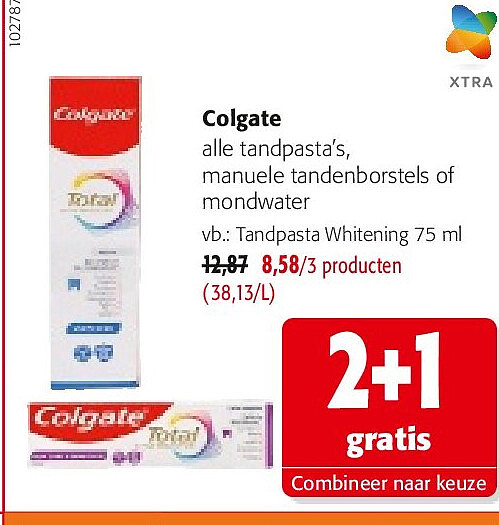 Colgate Tandpasta Whitening 75 ml