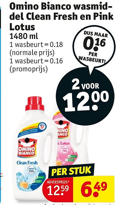 Omino Bianco wasmid- del Clean Fresh en Pink Lotus