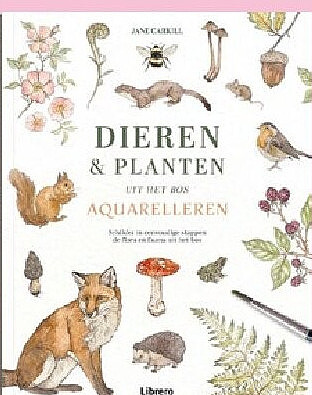 Dieren & planten uit het bos aquarelleren