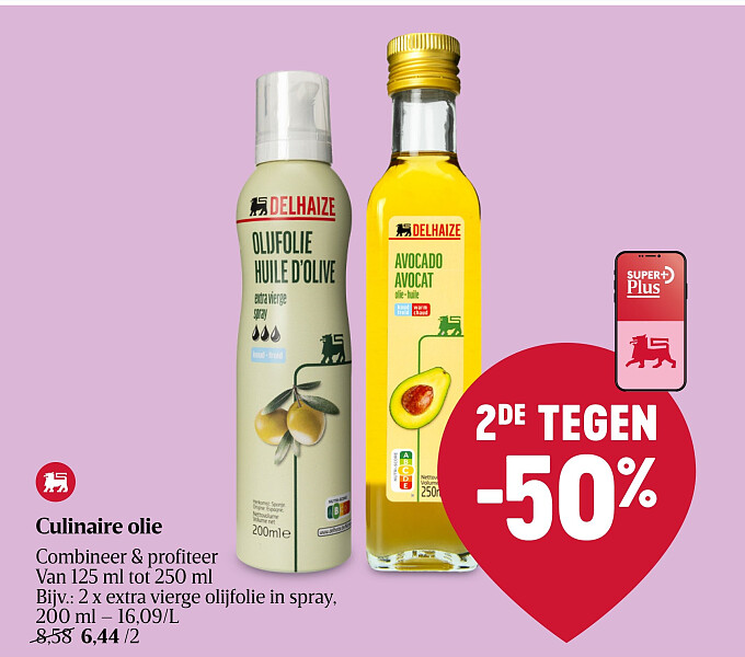 Culinaire olie
