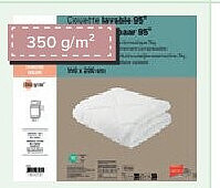Warm dekbed wasbaar op 95°