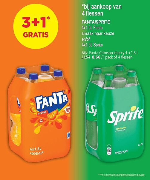 Fanta Crimson cherry 4 x 1,5 l