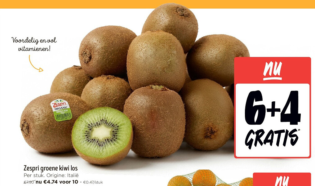 Zespri groene kiwi los