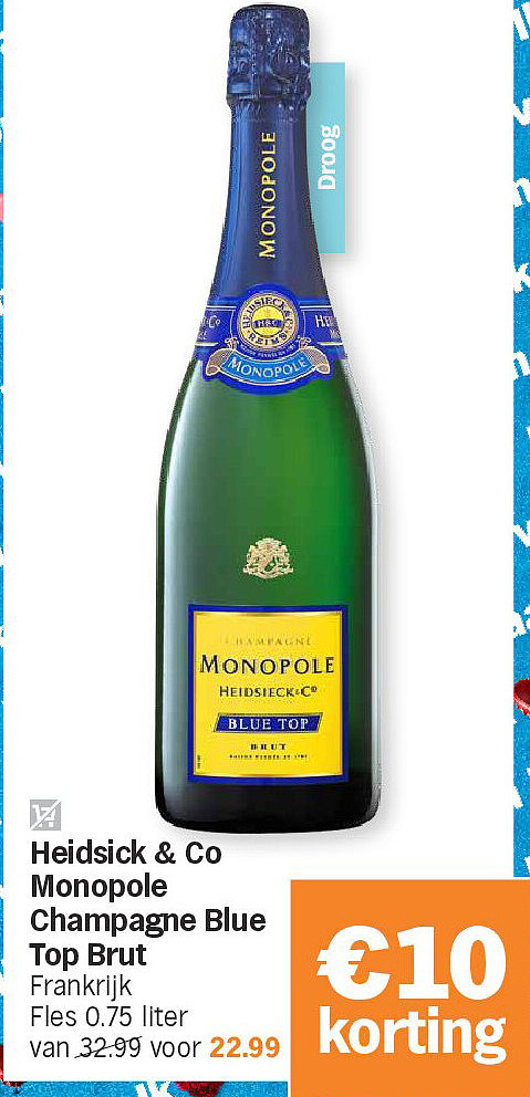 Heidsick & Co Monopole Champagne Blue Top Brut