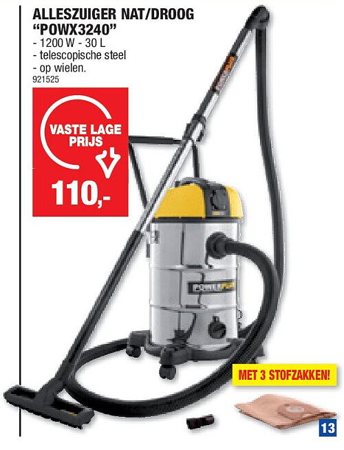 ALLESZUIGER NAT/DROOG “POWX3240”