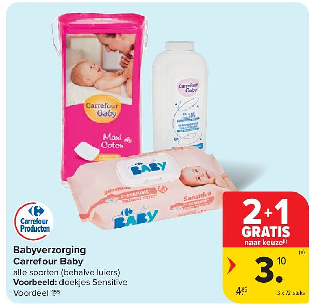 Babyverzorging Carrefour Baby