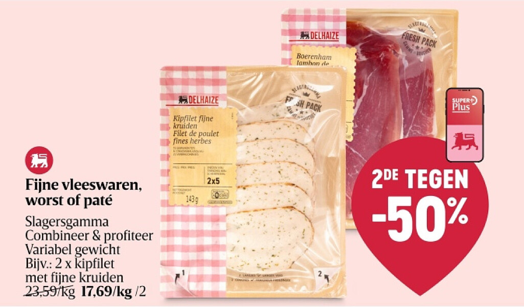 Fijne vleeswaren, worst of paté
