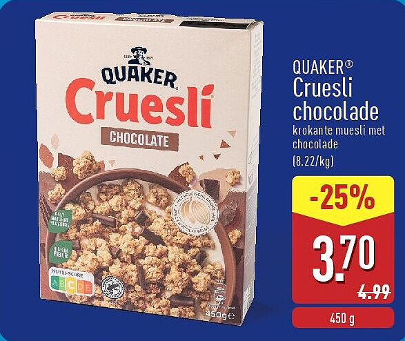 Cruesli chocolade