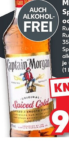 CAPTAIN MORGAN Spiced Gold oder White Rum