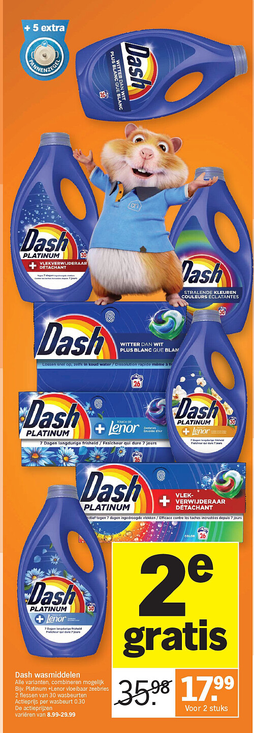 Dash wasmiddelen