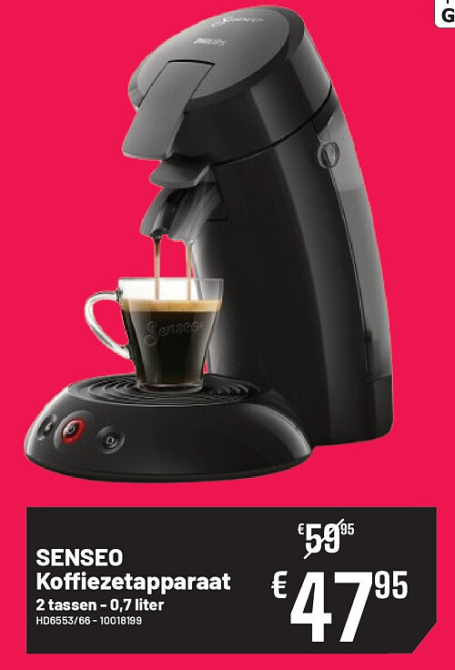 SENSEO Cafetière 2 tasses - 0,7 litre