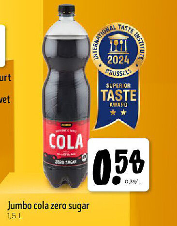 Jumbo cola zero sugar