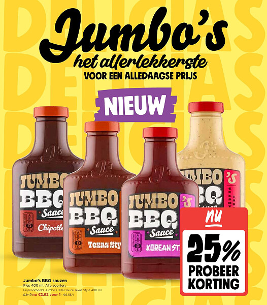 Jumbo's BBQ sauzen
