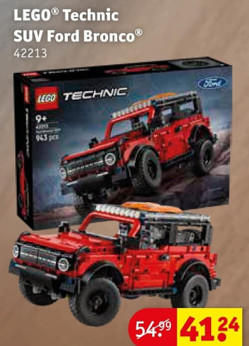 LEGO® Technic SUV Ford Bronco® 42213