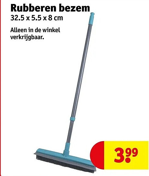 Rubberen bezem