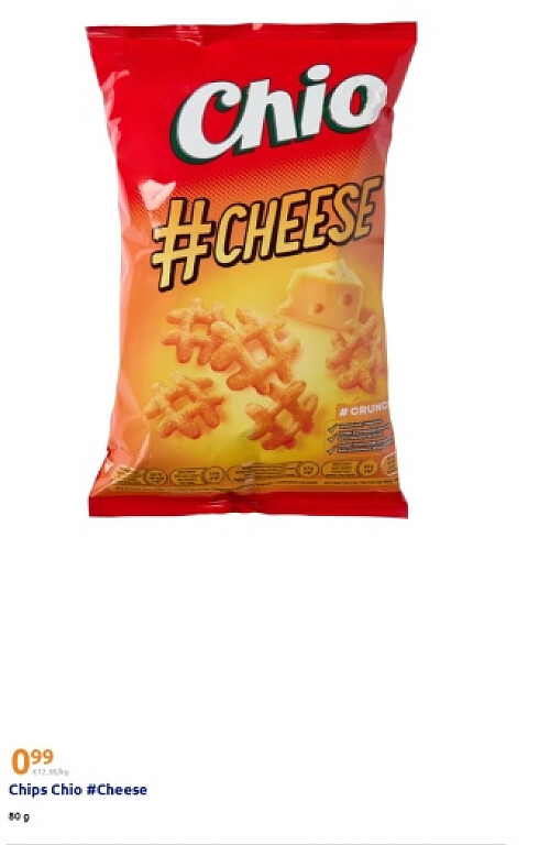 Chips Chio #Cheese