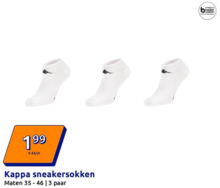Kappa sneakersokken