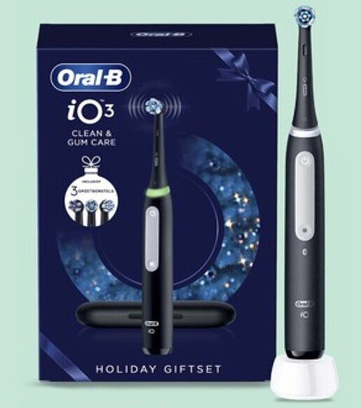 Oral-B iO3 elektrische tandenborstel holiday giftset