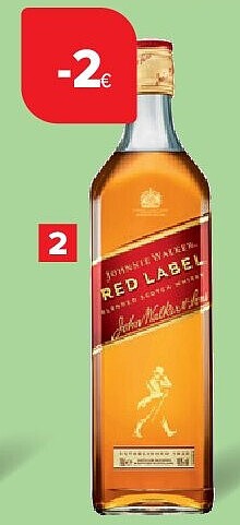 Whisky Red Label Johnnie Walker
