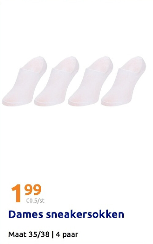 Dames sneakersokken
