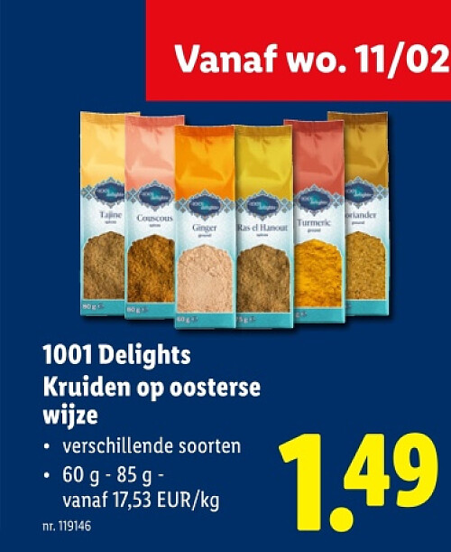 Kruiden op oosterse wijze
