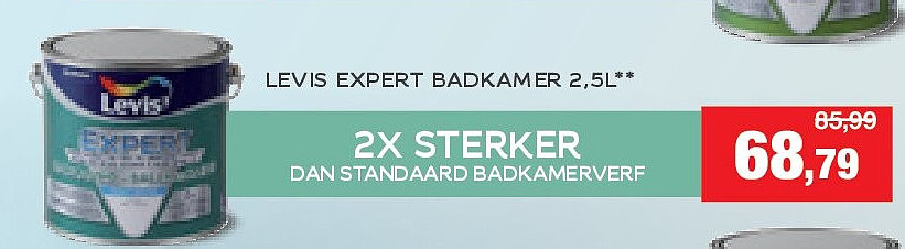 LEVIS EXPERT BADKAMER 2,5L