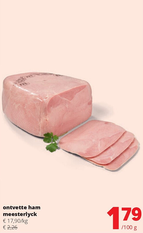 ontvette ham meesterlyck