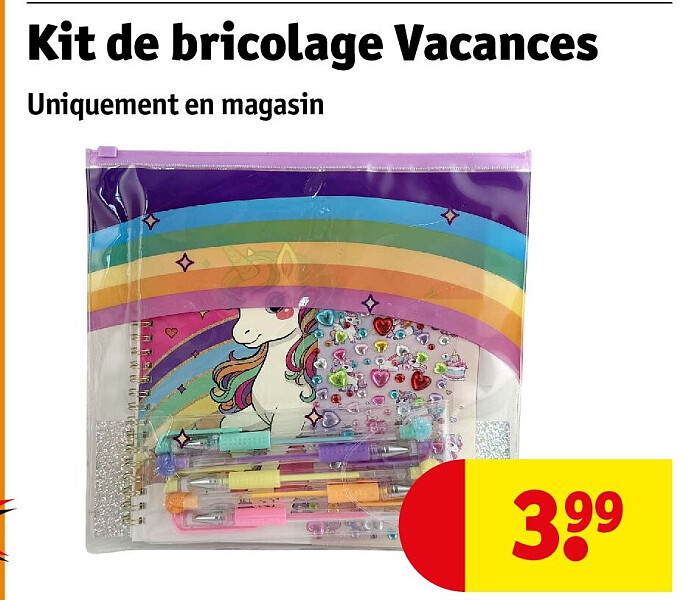 Kit de bricolage Vacances