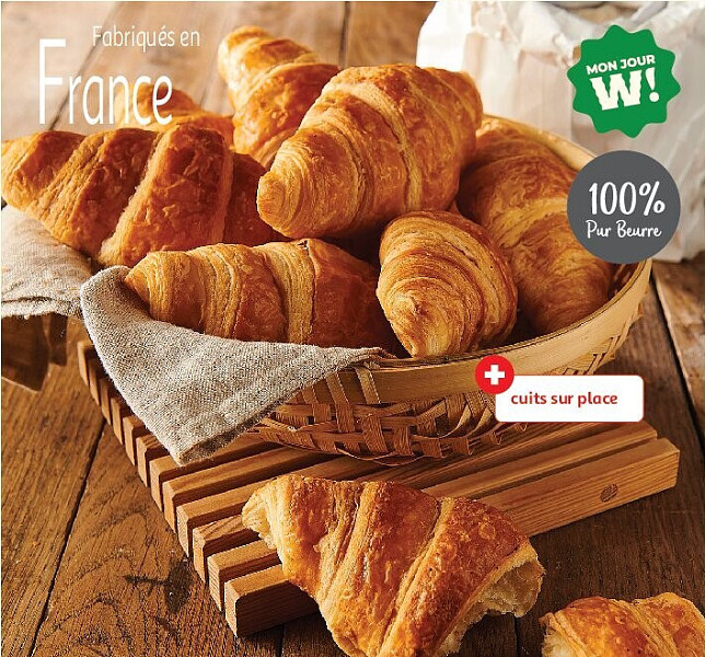 Croissants pur beurre