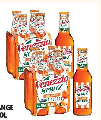 Cocktail Venezio Spritz Orange sans alcool
