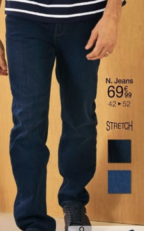 Rechte jeans, 5-pocketmodel